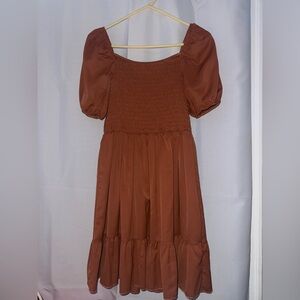 Brown Dress